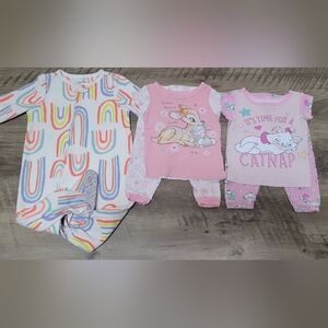 12 month girls pajamas
